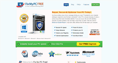 Desktop Screenshot of fixmypcfree.com